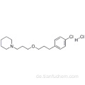 Piperidin, 1- [3- [3- (4-Chlorphenyl) propoxy] propyl] -, Hydrochlorid CAS 903576-44-3